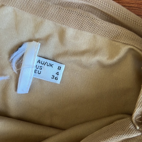 Princess Polly Tan Dress - Picture 6 of 7